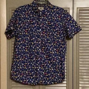 Koi Fish Patterned Shirt